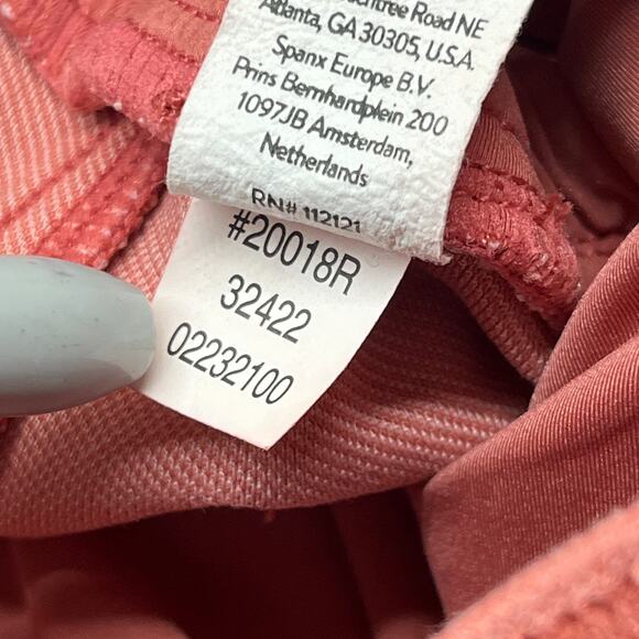 Spanx Women's Slimming Rust Bronzer Jeanish Pull On Skinny Leggings Size Large - Picture 6 of 9